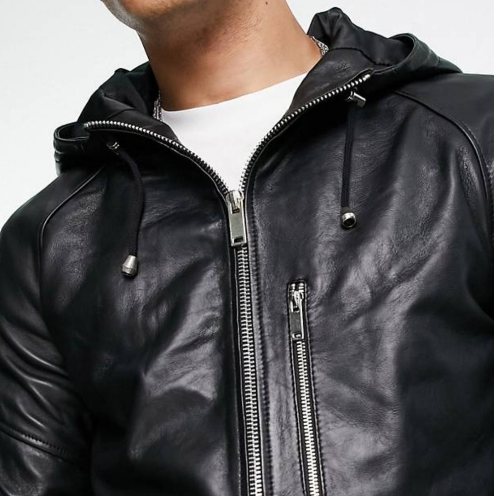 Bolongaro Trevor Leather Parka Jacket S